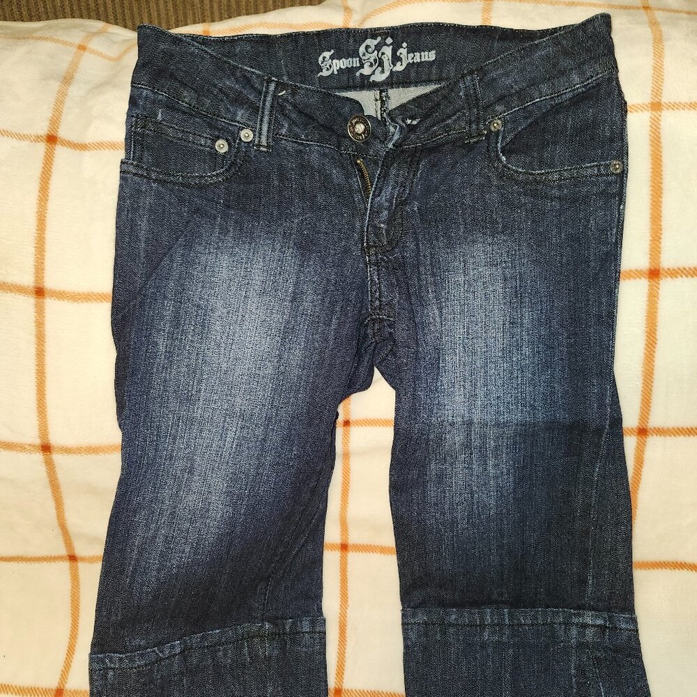 Classy Knee Length Denim Shorts, Women's Size 5